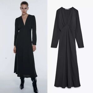 🎁Zara Midi Elegante Dress - New🎁